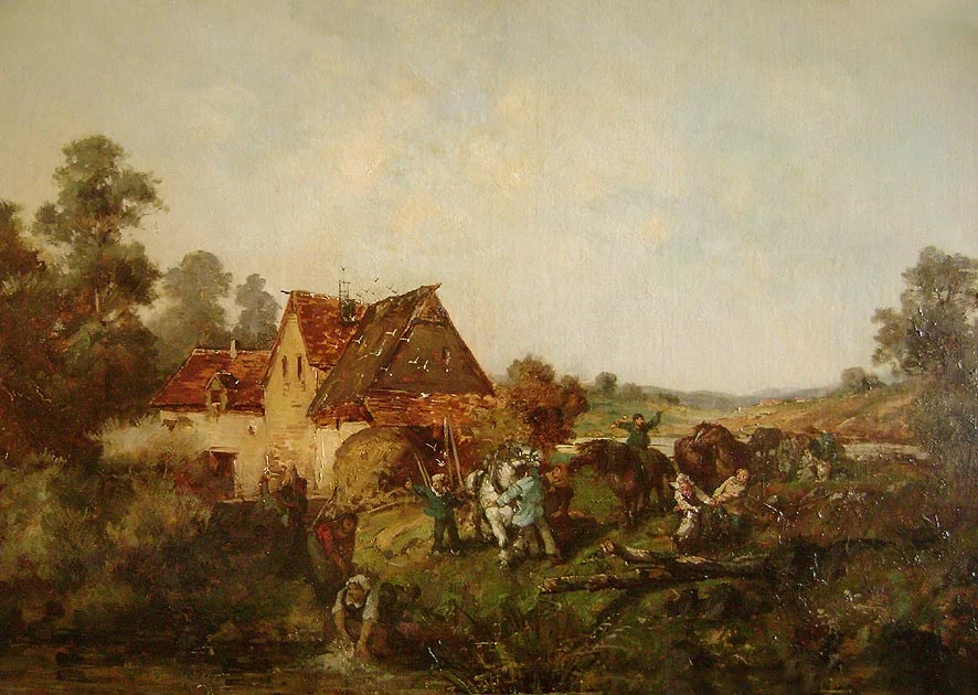 19th century French  Painting