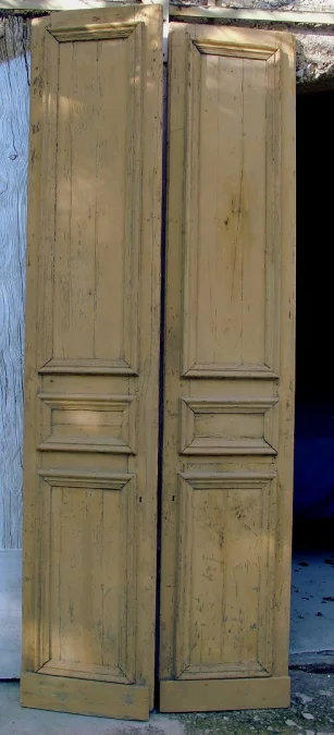 Pair of large doors end of 19th century