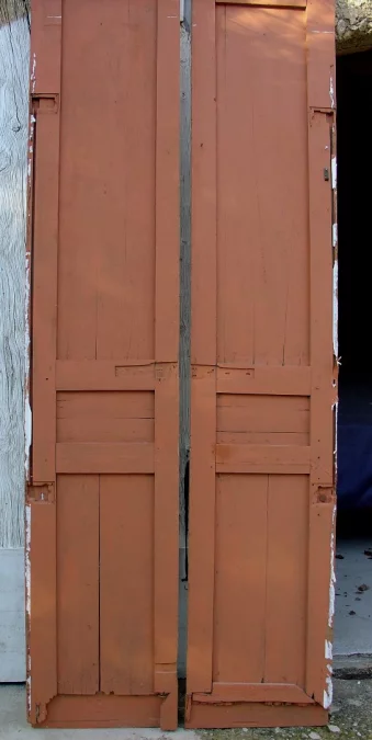 Pair of large doors end of 19th century