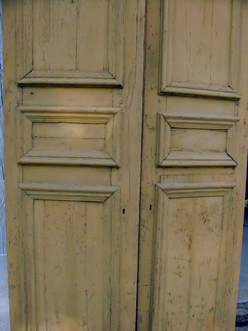 Pair of large doors end of 19th century