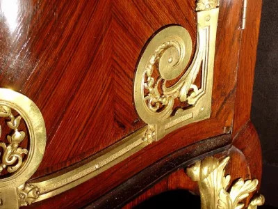 Pair of French Regence Cabinet Corners