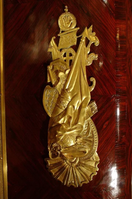 Pair of French Regence Cabinet Corners