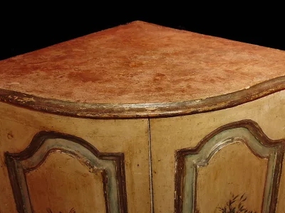 Italian 18th century corner cabinet