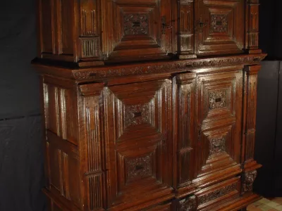 17th century armoire cabinet