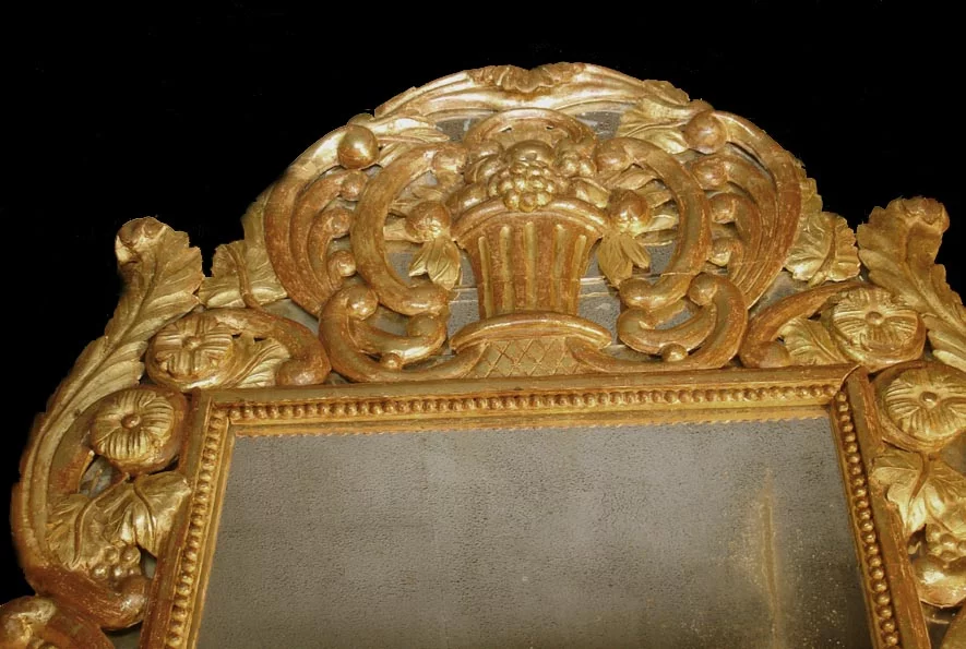 Large 18th C Provence Mirror