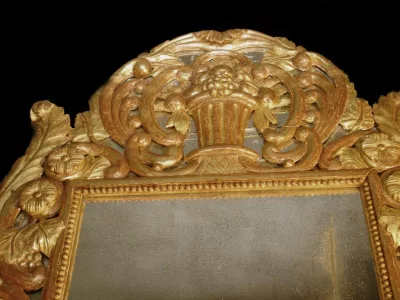 Large 18th C Provence Mirror