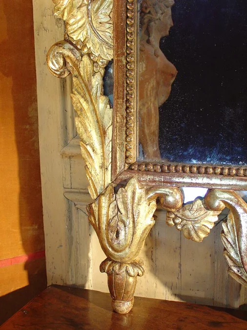 Large 18th C Provence Mirror