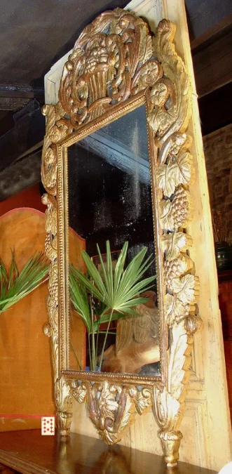 Large 18th C Provence Mirror