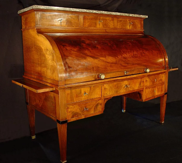 18th century cylinder desk