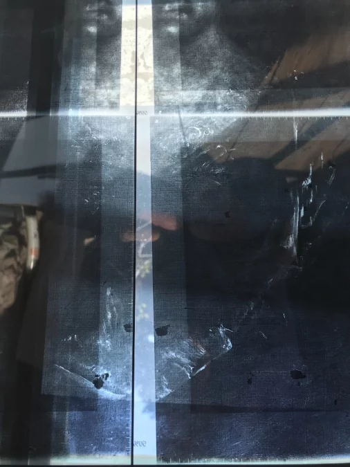 French 18 th portrait painting