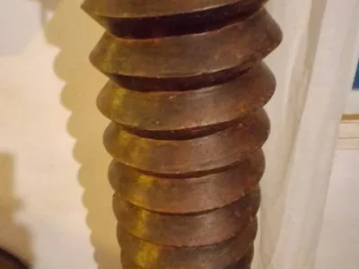 Early 20 century press screw