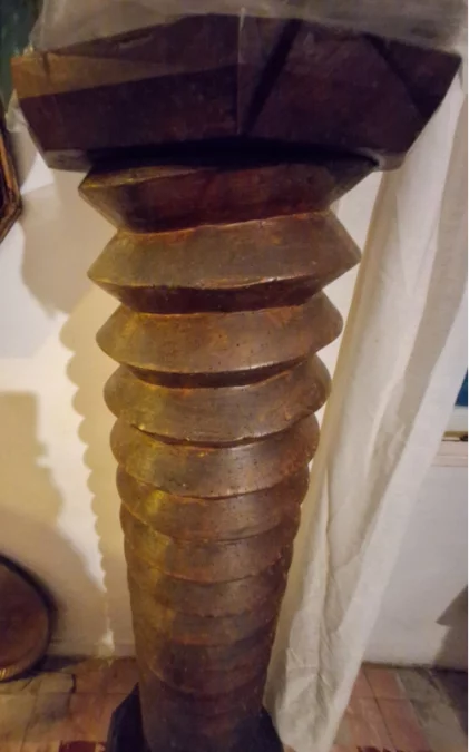 Early 20 century press screw