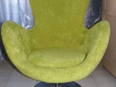 Fauteuil pivotant Egg Arne Jacobsen années 70s 80s