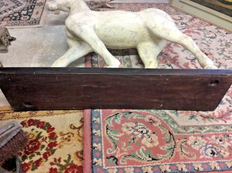 Sculpture d'un cerf en resine travail vers 1960