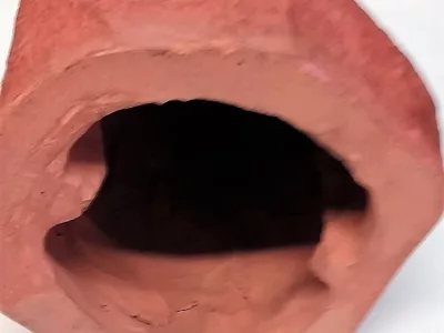 Faune à la flûte de pan par Jean Marie CAMUS (1877-1955) en terre cuite