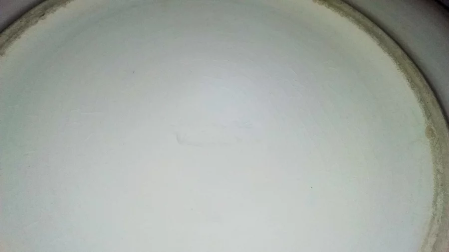 Assiette en faïence décor tête d'homme Cerennes Vallauris