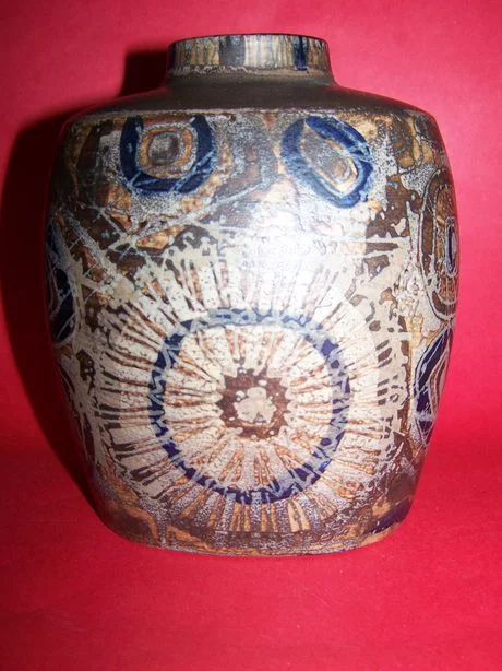 Vase art déco en grès de Royal Copenhague