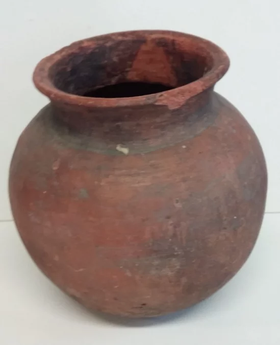 Vase Pot africain antique en terre cuite  DJENNÉ  Mali début XXème