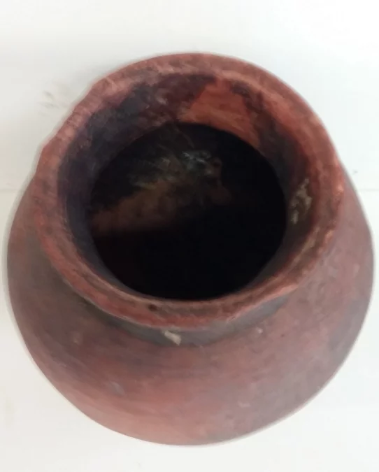 Vase Pot africain antique en terre cuite  DJENNÉ  Mali début XXème