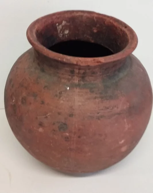 Vase Pot africain antique en terre cuite  DJENNÉ  Mali début XXème