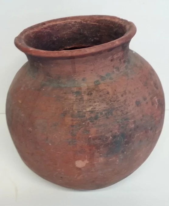 Vase Pot africain antique en terre cuite  DJENNÉ  Mali début XXème