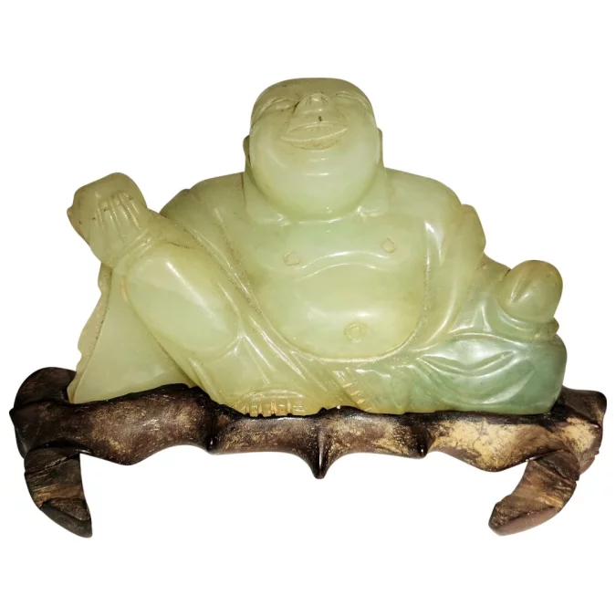 JADE-STATUETTE VON BUDDHA