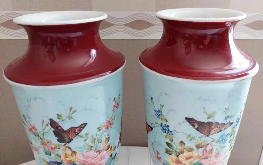 拿破仑三世时期花瓶一对