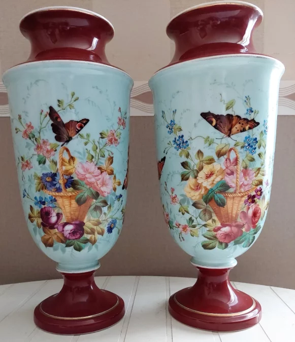拿破仑三世时期花瓶一对