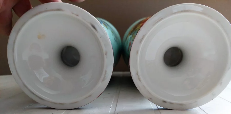 拿破仑三世时期花瓶一对