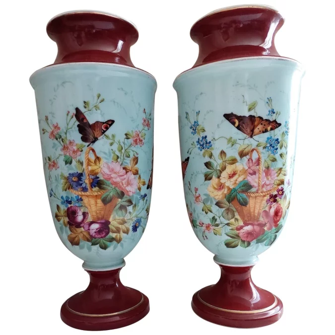 拿破仑三世时期花瓶一对