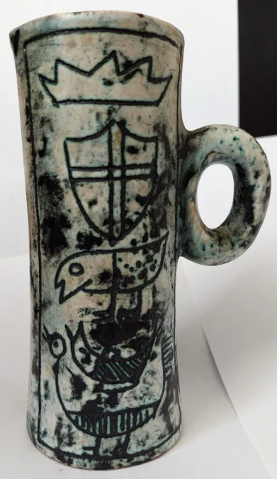 雅克·布林（Jacques Blin）的陶瓷花瓶（约 1950 年代）