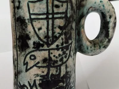 雅克·布林（Jacques Blin）的陶瓷花瓶（约 1950 年代）