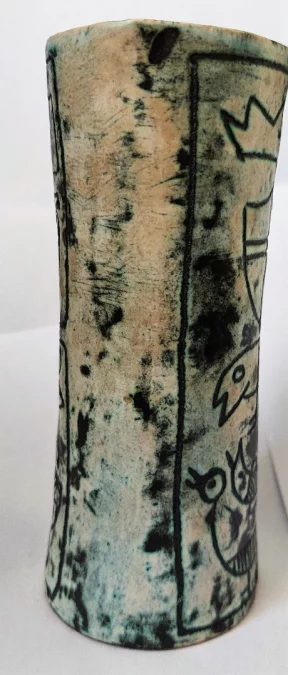 雅克·布林（Jacques Blin）的陶瓷花瓶（约 1950 年代）