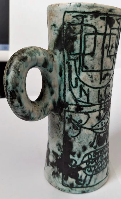 雅克·布林（Jacques Blin）的陶瓷花瓶（约 1950 年代）