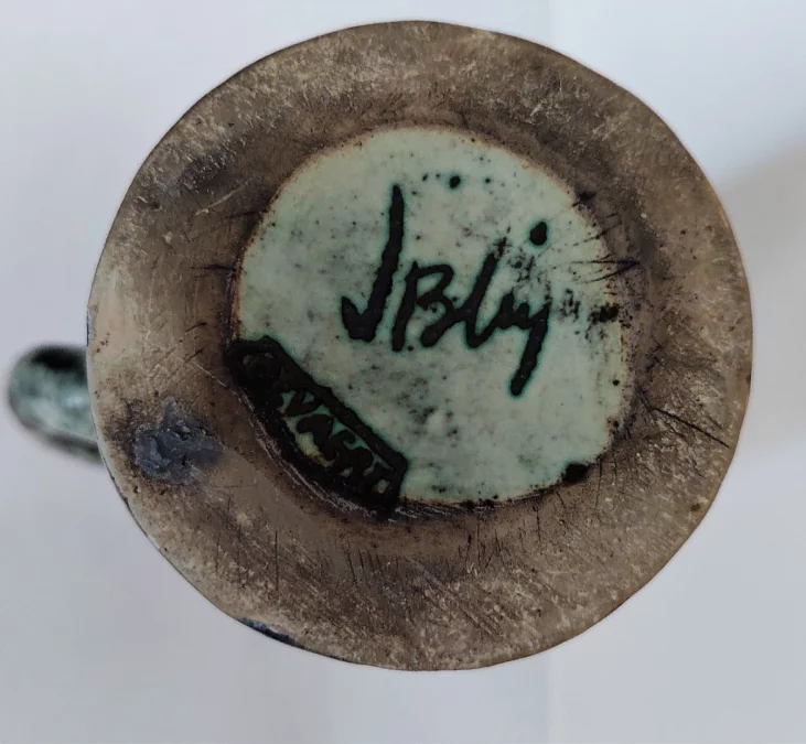 雅克·布林（Jacques Blin）的陶瓷花瓶（约 1950 年代）