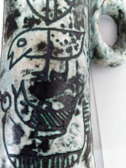 雅克·布林（Jacques Blin）的陶瓷花瓶（约 1950 年代）