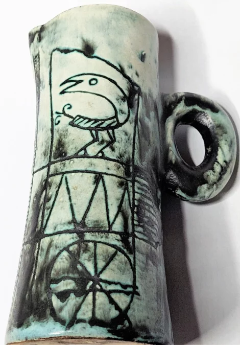 Jacques Blin 的 VINTAGEE JUG VASE（约 1950 年代）