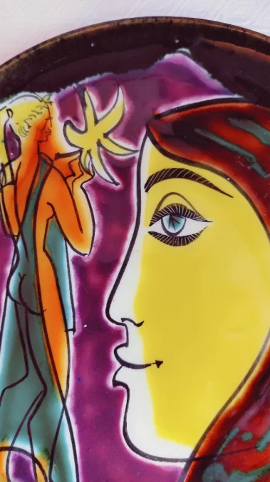 Yves NEVEU 陶瓷板