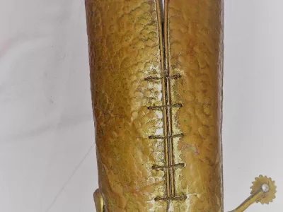 SCHIRMSTÄNDER AUS MESSING