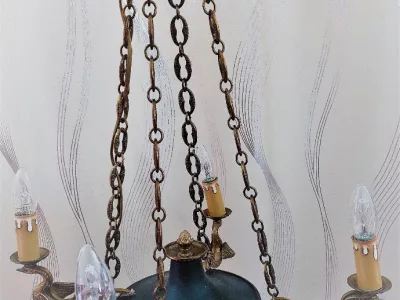 DECKENLEUCHTE IM FRANZÖSISCHEN EMPIRE-STIL66 cm