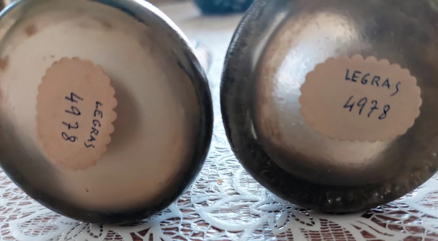 PAIR OF  VASES by LEGRAS