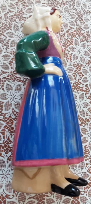 Bouteille a liqueur forme Bretonne Plougastel Henriot Quimper