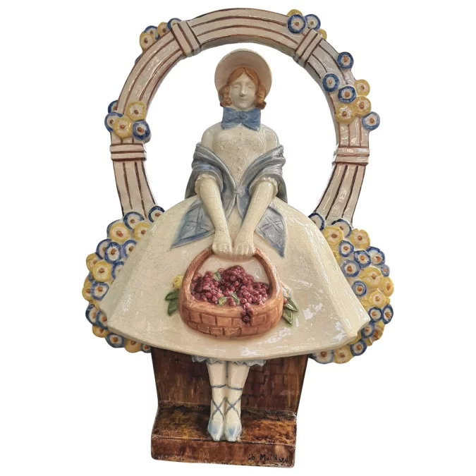 FAIENCE 署名查尔斯·梅拉德 (1876-1973)