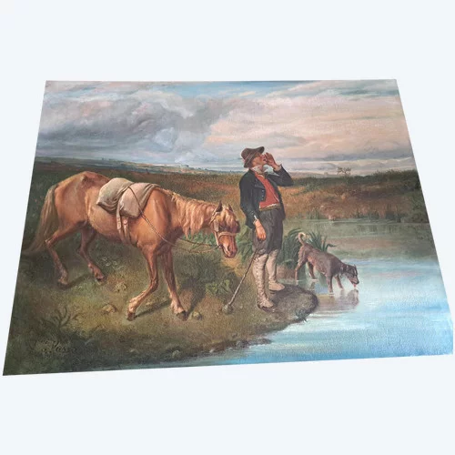 GEMÄLDE signiert Eugenie Vassa... f