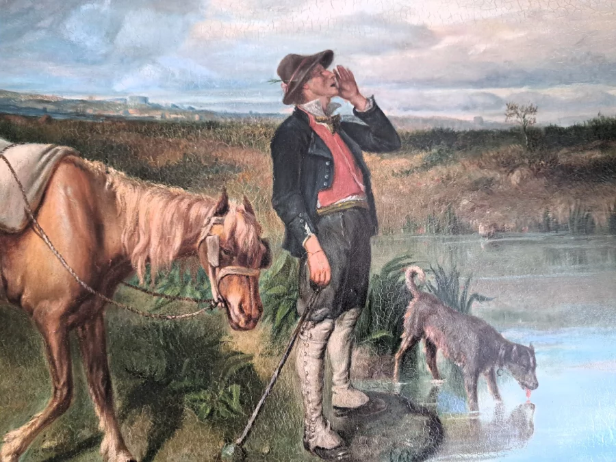 GEMÄLDE signiert Eugenie Vassa... f