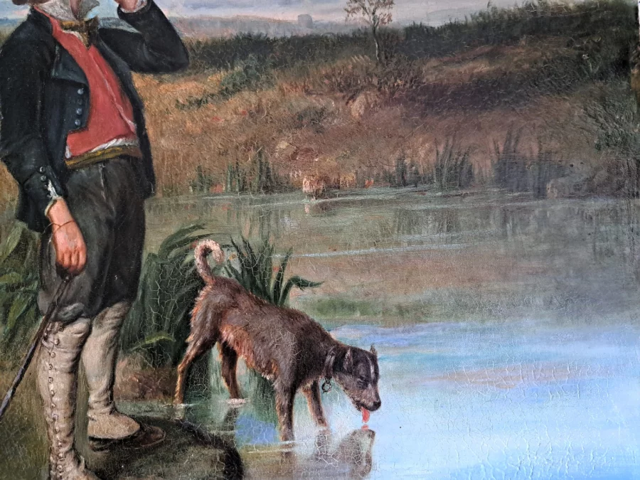 GEMÄLDE signiert Eugenie Vassa... f