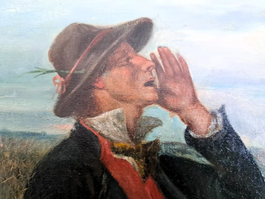 GEMÄLDE signiert Eugenie Vassa... f