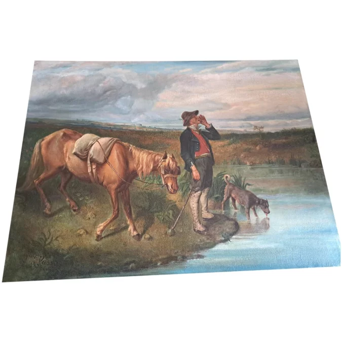 GEMÄLDE signiert Eugenie Vassa... f