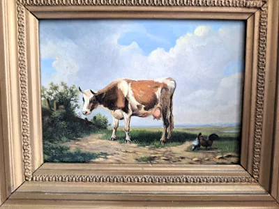 OLIO SU PANNELLO IN LEGNO