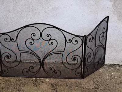 PARAFUOCO IN FERRO BATTUTO